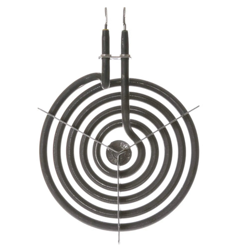 6 Inch Range Coil Surface Element WB30M1 for electric cooktop, durable heating coil for stovetop viewed from front angle.