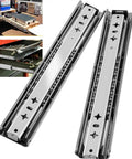 15 Pair 260 Lb Heavy Duty No Lock Drawer Slides Full Extension 3 Fold Steel Rails With Smooth Quiet Operation And Rust Resistant Finish on drawer
