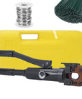 Heavy Duty Hydraulic Cable Cutter Pliers With 6 Ton Cutting Capacity For Ropes And Wires Adjustable 180 Degree Angles with case