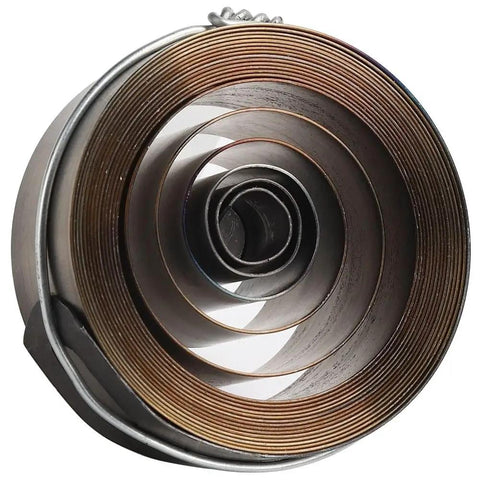 Copper Main Watch Spring Replacement Part, 1.93 Inch Durable Clock Spring for Watchmakers and DIY Pros, Oxidation Resistant