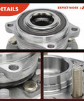 Close-up of Wheel Bearing And Hub Assembly 5 Lug Front Or Rear Fit For Kia Sorento Telluride Carnival Palisade Santa Fe Santa Cruz And Hyundai Models 2019 2023 OEM Grade Replacement