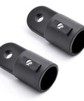 Seven Eighths Inch Eye End Bimini Cap Black Nylon Eye End For Seven Eighths Round Tube Marine Top Fittings Kayak Canoe Boat Hardware