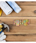 Universal Sectional Sofa Connectors 10 Pcs Heavy Duty Interlocking Clips on wooden surface with tools and plans