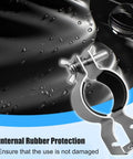 Adjustable Pipe And Drape Clamps For Party Decor with rubber protection, heavy-duty steel for venue setup, rust resistant