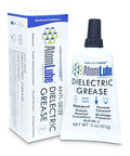 Front view of Waterproof Dielectric Silicone Grease For Electrical Connectors Switches And Sensors 2 Oz Tube with packaging