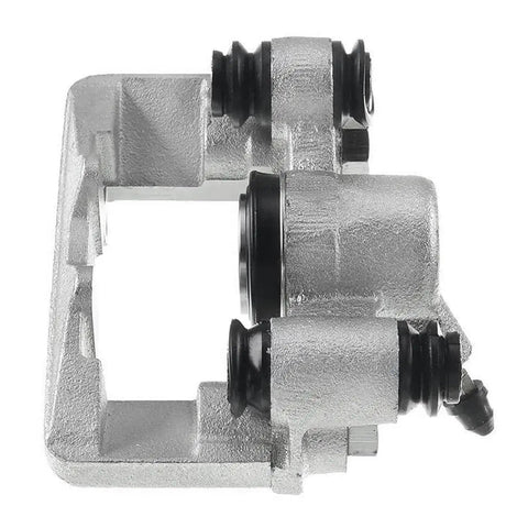 Upgrade Your Daily Driver With These Real Deal Rear Disc Brake Calipers For Toyota Corolla Celica Matrix And Pontiac Vibe 2000 2007 showing dual rear brake caliper design.