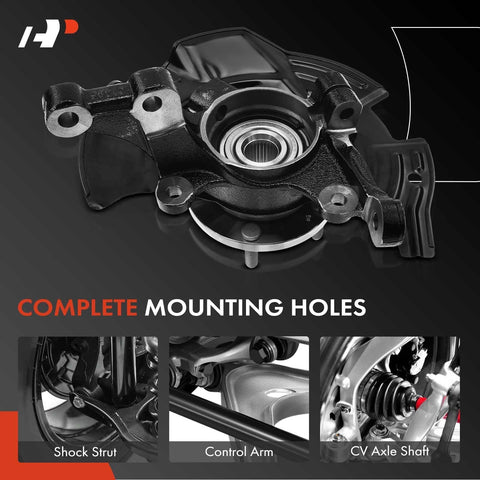 Front Left Steering Knuckle And Wheel Bearing Hub Assembly For Hyundai Sonata 2011 2012 2013 2 0 L Driver Side Without Sport Suspension
