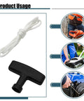 Two Pack 4 Foot Pull Cord Rope Replacement For GX200 GX120 GX240 GX270 Champion Generators With Recoil Starter Handle usage guide