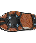 Everyday G3 Ice Cleats For Shoes And Boots With Traction Spikes, rubber sole view with tungsten diamond spikes