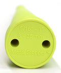Hydraulic Oil Service Plugs Kit For Unpressurized Systems Round Plug Set demonstrating large size Mess Stopper in Hi-Viz green