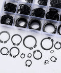 350 Pieces Retaining Rings Kit External Circlips Snap Rings C Clips Assortment Set In 15 Sizes Heavy Duty 65Mn Steel