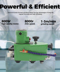 Heavy Duty Handheld Glass Edge Polisher With Ten Grinding Wheels And 8000 RPM for efficient polishing of glass and tiles.