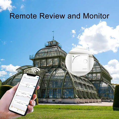 WiFi Environmental Sensor For Smart Home Monitoring With Temperature Humidity And Light Tracking External Probe Alerts