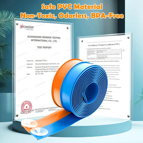 15 Ft Flexible Race Track For Kids 3 Plus Roll Up Portable Starter Set With Strong Suction Cups material certificates PVC