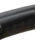 Close-up of Door Bulb Seal Rubber Strip With 9/16 Inch Bulb Diameter, flexible weatherstripping material for doors.