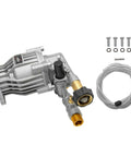 3300 PSI 2.4 GPM Replacement Pressure Washer Pump Kit With Horizontal Axial Cam For Gas Pressure Washers, Three Quarter Inch Shaft, hardware