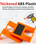 Magnetic Hinge Jig For Fast Door And Cabinet Installations Hands Free Quick Setup Tool, thickened ABS plastic with smooth edges