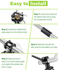Installation steps for Ergonomic Trimmer Handle Extension Back Saver With Adjustable Angle And Height 17 Inch Grip