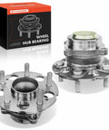Two Rear Wheel Bearing And Hub Assembly With 5 Lug For Honda CR V 2017 2018 2019 2020 2021 2022 FWD Only Premium Replacement Kit