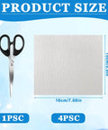 Four Piece Microwave Waveguide Covers With Scissors Mica Plates And Sheets 15 By 15 Cm Replacement Part For Universal Microwaves