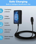 24V Electric Scooter Charger For A Wide Range Of Models Including MX350 E100 E125 E150 E175 E200 E200S E300 E300S E500 Pocket Mod, AC charger with safety features and black cord.