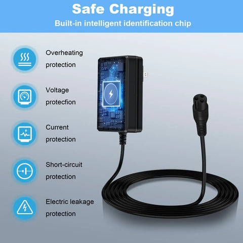 Universal 24V 1.5A Replacement Charger For Electric Scooters And Mini Bikes Fits MX350 E100 E125 E150 E175 E200 E200S E300 E300S E500 Pocket Mod Sport Mod Dirt Quad Go Kart And More
