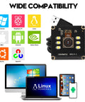 48MP Autofocus USB Camera Module With Light For Machine Vision Ultra HD 8000x6000 Pixels, compatible with PC, Mac, Linux, Android, Jetson Nano