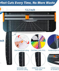 All In One Craft Bundle For Makers Compatible With Explore Air Cutting Machine With 12.2 inch paper cutter and ruler