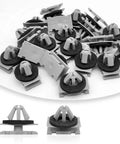 20 Piece Rocker Moulding Clip And Fender Exterior Trim Clips Replacement Set For Jeep Grand Cherokee Compass 68172491AA 68271803AA