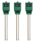 3-Pack All In One Plant Moisture Light And PH Meter For Gardening And Farming, No Fuss Easy To Read Dial Soil Test Kit