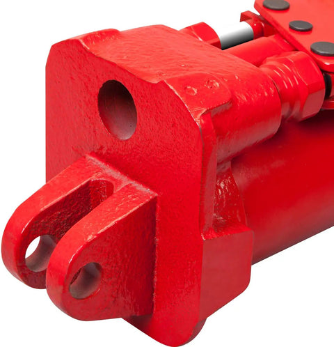 Heavy Duty Hydraulic Long Ram Jack With Dual Piston Pump And Clevis Base For Garage And Shop Lifts 8 Ton Capacity 16000 Pounds