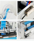 Automatic Round Bottle Labeling Machine Single And Double Side Sticker Applicator High Speed Labeler For Wide Mouth Containers detailed machinery components