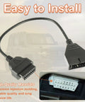 Obd2 To Obd1 GM Adapter For GM Vehicles OBD1 Scanner Extension Cable 12 Pin To OBDII 16 Pin Cable on display