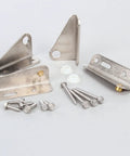 RP HNG011 Right Or Left Hand Non Self Closing Hinge with screws for commercial refrigerator doors OEM replacement part