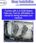 Ignition Coil Connector Repair Kit For VW And Audi 4B0973724 Plug And Play Harness Replacement installed in engine
