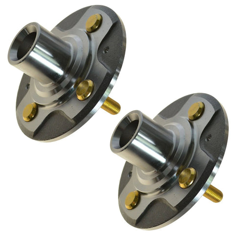 Beef Up Your Ride With This Front Wheel Hub Assembly Set Of 2 For 2001-2005 Honda Civic DX EX GX HX LX Hybrid And 2009-2012 Honda Fit 2013 Fit Base Sport, Driver And Passenger Sides, OE Replacement, Direct Fit, 2 Piece Hub Set