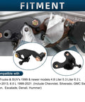 Heavy Duty Exhaust Manifold Bolt Repair Kit For Chevrolet Silverado GMC Sierra Yukon Escalade detailed view showing fitment and compatibility.