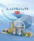 London Skyline Micro Mini Blocks Build Kit Epic Architecture Set for Builders of All Ages 3076 Pieces, cityscape model