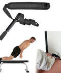 Nordic Hamstring Strap for Bench Training Go To Easy Nordic Curl Strap for Stronger Hamstrings Leg Workout Accessory for Home Gym