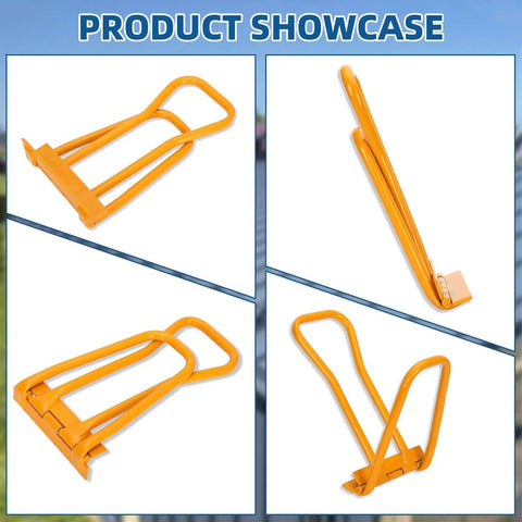Heavy Duty Standing Seam Roofing Tool with Drip Edge Folding for Pros, Eaves Seam Locker for Roofers and Metal Workers, alloy steel.