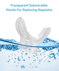 PVC Snorkel Mouthpiece Replacement For Regulators And Scuba Gear With Comfort Fit Lightweight And Durable Dive Mouthpiece