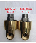 Half Inch Rotating Brass Joint For Hoses With Leak Proof Seal And 360 Degree Spin, Heavy Duty Brass Fitting That Stops Hose Kinks, No Hassle Install, Reliable Under High Pressure, left and right thread brass hose fitting