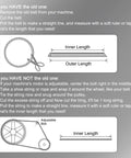 Cogged EPDM V Belt Raw Edge Industrial Rubber Belt Half Inch Wide Inside Circumference Forty Seven Inches Oil Resistant Heat And Cold Resistant Quiet Performance Durable Drive Belt measuring inner and outer length