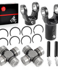 Heavy Duty Prop Shaft Yoke and U Joint Kit for ATV and UTV Fits Scrambler 400 500 with components and packaging