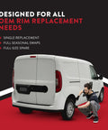 16 Inch Painted Silver Rim For Promaster City 2015-2022 OE Direct Replacement Wheel use on vehicle shown