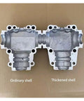 Heavy Duty T Shape Right Angle Gear Reducer Precision 1 To 1 Steering Box with heat treated 25 spline shaft comparison image.
