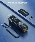 X8 APEX EV Tire Inflator Portable Air Pump With 2X Faster Inflation 150 PSI Cordless Air Compressor on display with included accessories