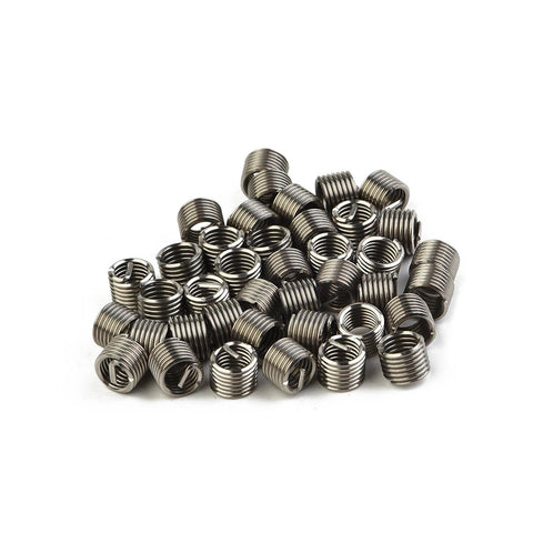 Beefy Heavy Duty Self-Tapping Threaded Inserts Kit 300 Pcs M6 X 1.0 Stainless Steel Wire Inserts for repair