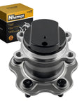 Rear Wheel Bearing Hub For Nissan Rogue FWD 2014 2020 And Rogue Sport FWD 2017 2022 With ABS 5 Lug Direct Fit Replacement