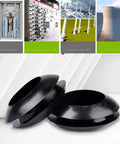 260 Piece Rubber Grommets Kit For Electrical Cable Holes 7 Size Blanking Grommets Flexible Rubber Hole Plugs For Wiring And Conductors Durable Heat Resistant Reusable Easy Drill Hole Insertion, black rubber plugs